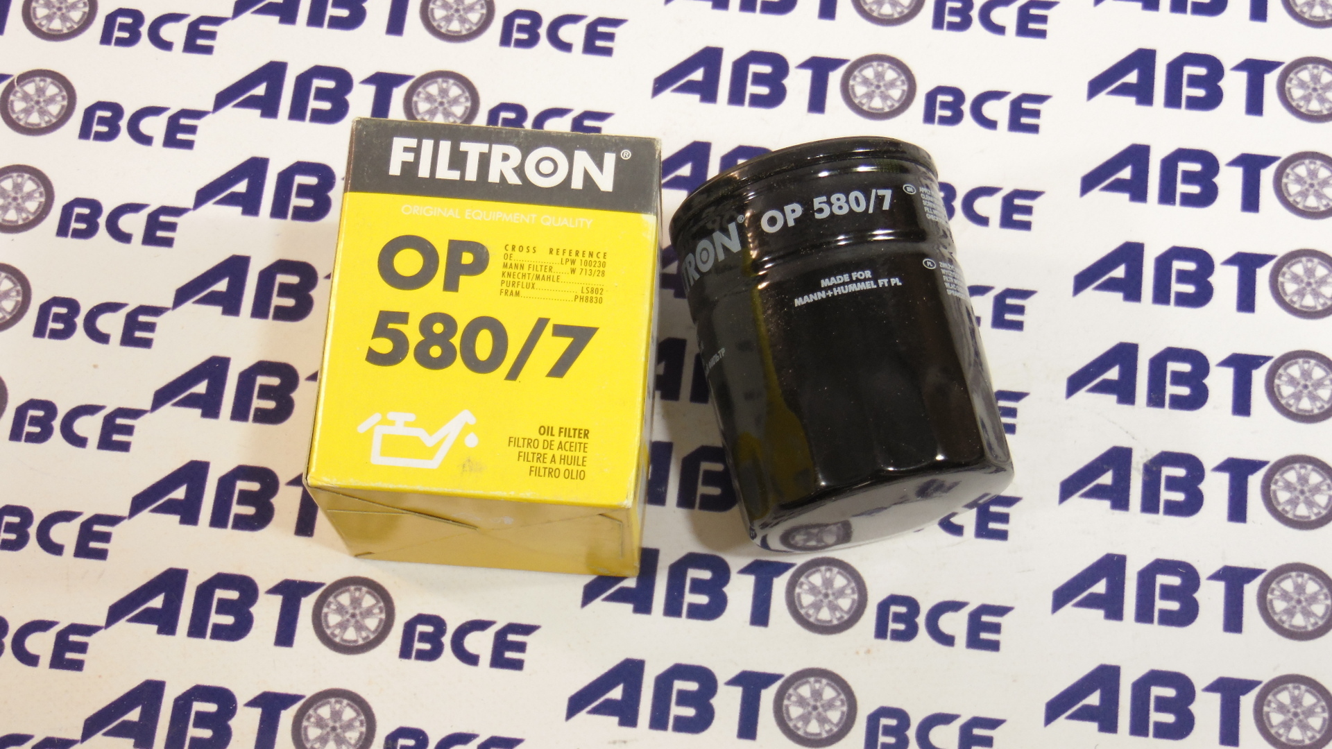 Фильтр масла OP5807 (Zotye T600 1.5T) FILTRON